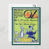 Prachtige Tovenaar van Oz Briefkaart (Voorkant / Achterkant)