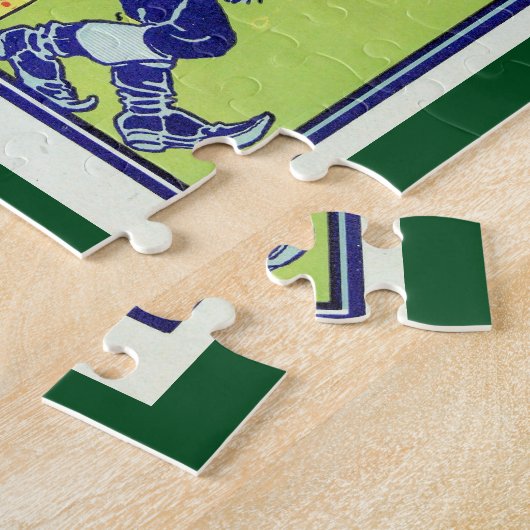 Prachtige Tovenaar van Oz Legpuzzel (Zijkant)