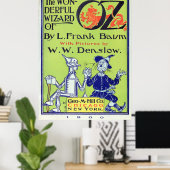 Prachtige Tovenaar van Oz Poster (Thuiskantoor)