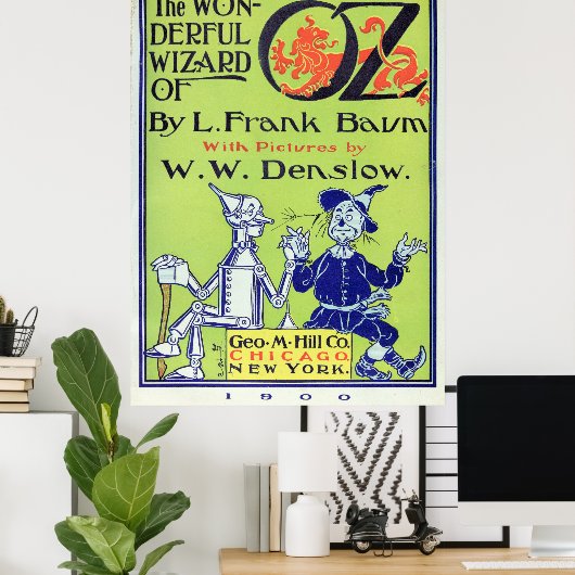 Prachtige Tovenaar van Oz Poster (Thuiskantoor)