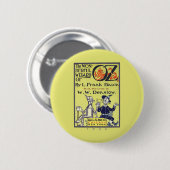 Prachtige Tovenaar van Oz Ronde Button 5,7 Cm (Voorkant /achterkant)