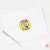 Prachtige Tovenaar van Oz Sticker (Envelop)