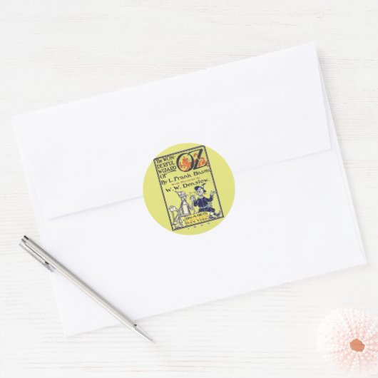Prachtige Tovenaar van Oz Sticker (Envelop)