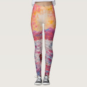 Prachtige traditionele abstracte Leggings (Voorkant)