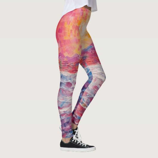 Prachtige traditionele abstracte Leggings (Rechts)