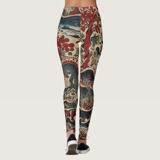 Prachtige traditionele Leggings (Achterkant)