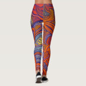 Prachtige traditionele Leggings (Achterkant)
