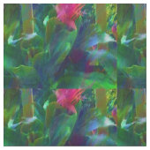 Prachtige Tropical Flowers Cotton Fabric Stof (Close Up)