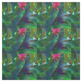 Prachtige Tropical Flowers Cotton Fabric Stof
