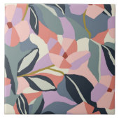 Prachtige , tropische Abstracte Tegeltje (Voorkant)