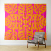 Prachtige Tropische Hawaiian-tapijten Wandkleed (In Situ (horizontaal))