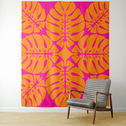 Prachtige Tropische Hawaiian-tapijten Wandkleed (In situ)