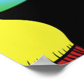 Prachtige tropische papegaaivogels,  gebruik poster (Hoek)