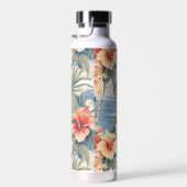 Prachtige tropische strand scene waterfles (Rechts)