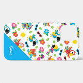 Prachtige Tropische vogels, kleurrijk paradijs Case-Mate iPhone Case (Achterkant (horizontaal))