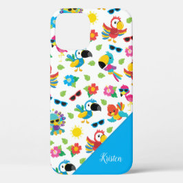 Prachtige Tropische vogels, kleurrijk paradijs Case-Mate iPhone Case