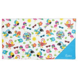 Prachtige Tropische vogels, kleurrijk paradijs Kussensloop