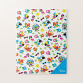 Prachtige Tropische vogels, kleurrijk paradijs Legpuzzel (Verticaal)