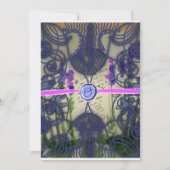 Prachtige trouwkaarten aankondiging (Voorkant)