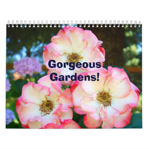 Prachtige tuinen! Calenda Custom Flower Garden Kalender