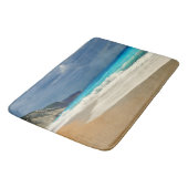 Prachtige Turquoise Blue Zee tropische fotografie Badmat (Gekanteld)