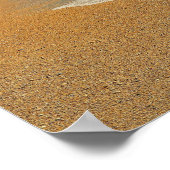 Prachtige Turquoise Blue Zee tropische fotografie Poster (Hoek)