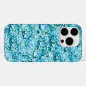 Prachtige, turquoise hortensia bloemen Case-Mate iPhone case (Achterkant (horizontaal))