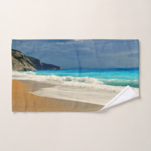 Prachtige Turquoise Zee Tropische fotografie Handdoek