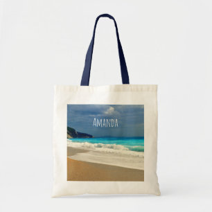 Prachtige Turquoise Zee Tropische fotografie Tote Bag