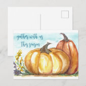 Prachtige uitnodiging (Voorkant / Achterkant)