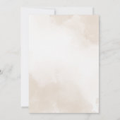 Prachtige uitnodiging tot Baby shower (Achterkant)