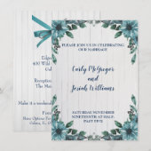 Prachtige uitnodiging tot grensovergang aan de voo (Voorkant / Achterkant)