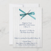 Prachtige uitnodiging tot grensovergang aan de voo (Achterkant)