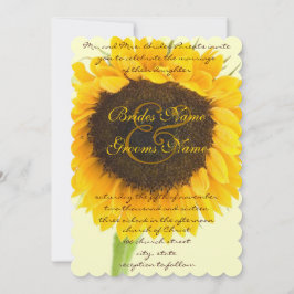 Prachtige uitnodiging voor het uitzenden van een z