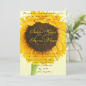 Prachtige uitnodiging voor het uitzenden van een z (Staand voorkant)