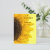 Prachtige uitnodiging voor het uitzenden van een z (Staand voorkant)