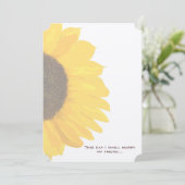 Prachtige uitnodiging voor het uitzenden van een z (Staand voorkant)