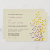 Prachtige uitvindingen van de Aangepaste bruiloft  Kaart (Voorkant / Achterkant)