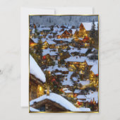 Prachtige Uitzicht voor kerstmis 2 Uitnodiging (Voorkant)