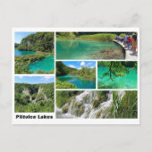 Prachtige Uitzichten van Plitvice Lakes, Kroatië Briefkaart (Voorkant)