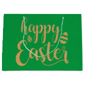 Prachtige, unieke gouden cadeautas (Voorkant)