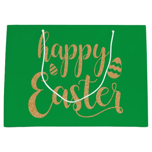 Prachtige, unieke gouden cadeautas (Voorkant)