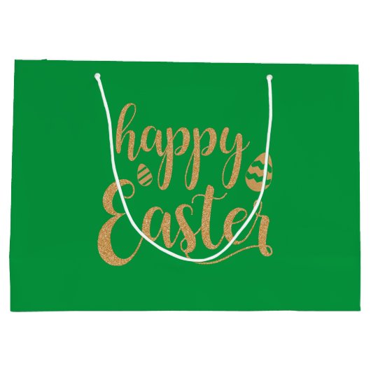 Prachtige, unieke gouden cadeautas (Achterkant)