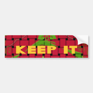 Prachtige unieke uitzonderlijke Bumpersticker voor