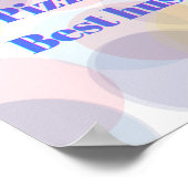 Prachtige vader, een lijst van vaders vaardigheden poster (Hoek)