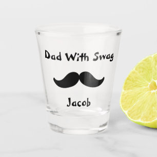 Prachtige vader met Swag Shot Glas