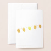 Prachtige vakantie chaos folie kaarten (Met envelop)