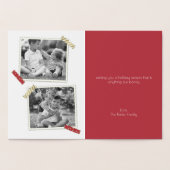 Prachtige vakantie chaos folie kaarten (Binnen)