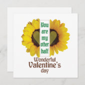 Prachtige Valentijnsdag Feestdagenkaart (Voorkant / Achterkant)