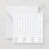 Prachtige Valentijnskaart voor in de klas Notitiekaartje (Achterkant)